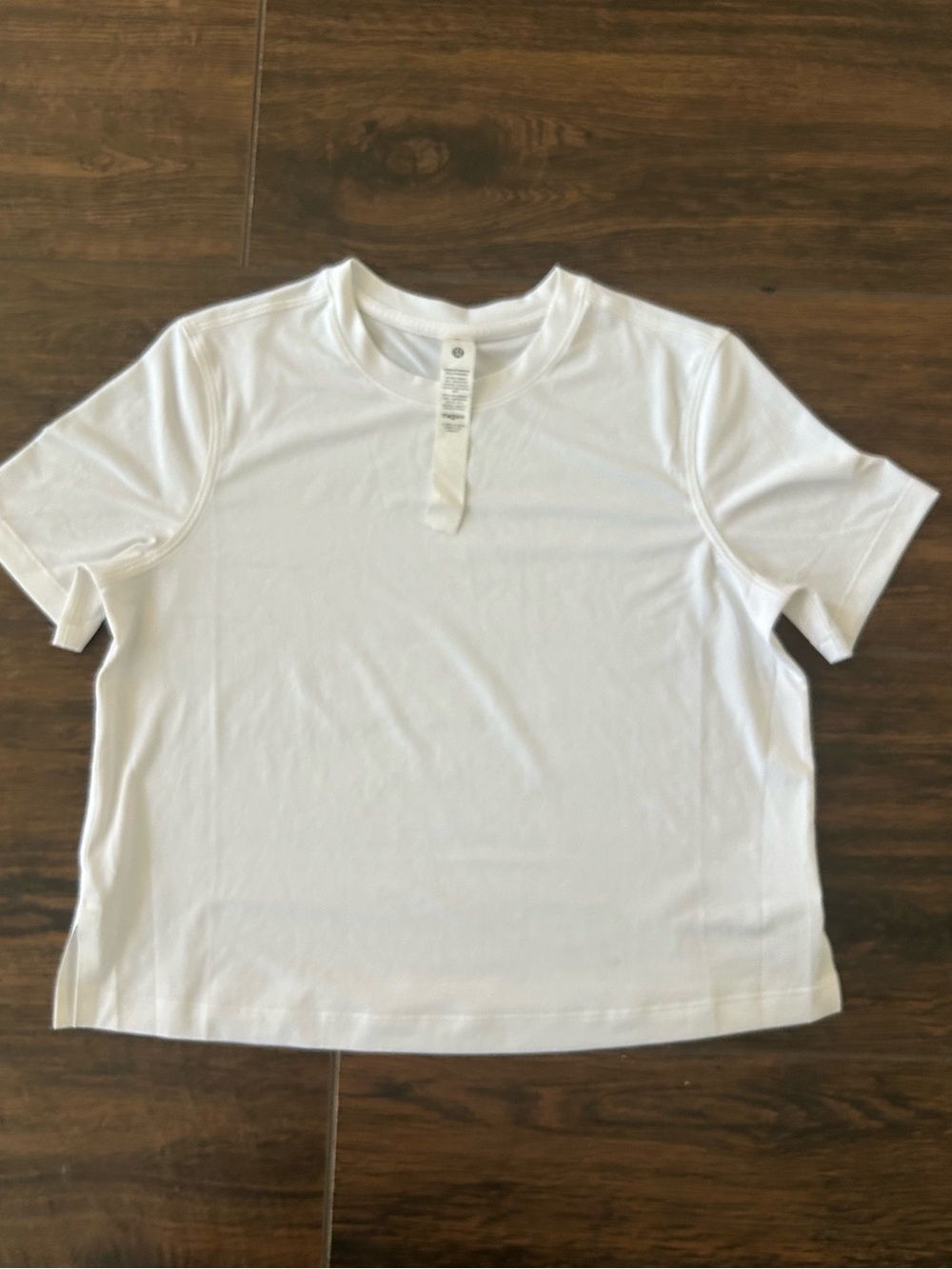 lululemon athletica White Short Sleeve Crew Tee